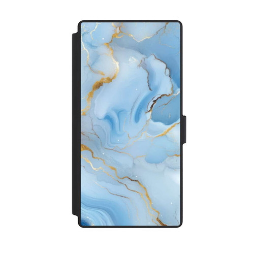 Samsung Galaxy S23 Ultra NIVOflip Blauer Marmor