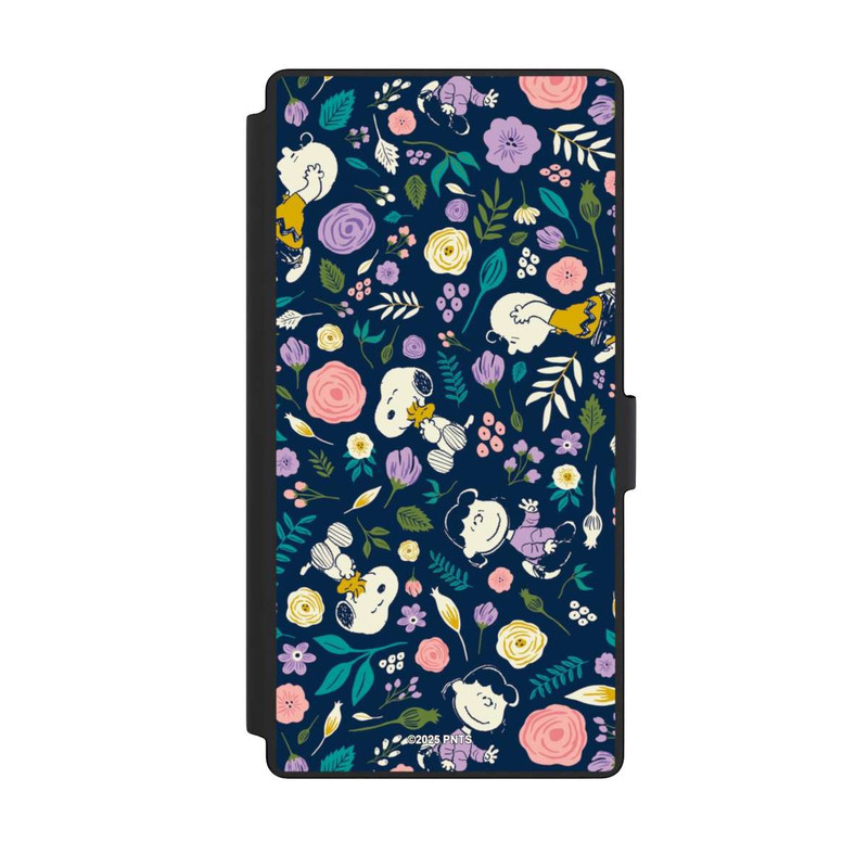 Galaxy S23 Ultra NIVOflip Peanuts Dark Flower Pattern