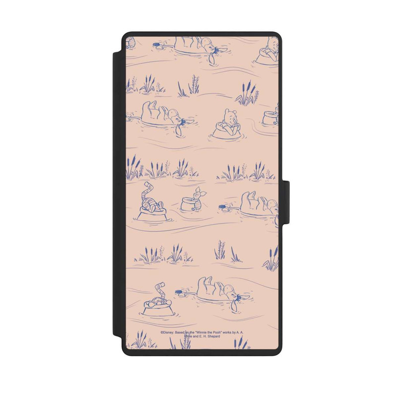 Galaxy S23 Ultra NIVOflip Winnie Puuh Keramik Muster Brücke Pink