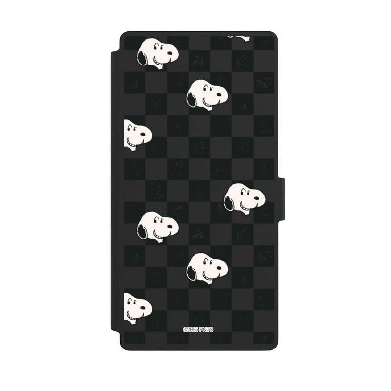 Galaxy S23 Ultra NIVOflip Snoopy Checked Pattern
