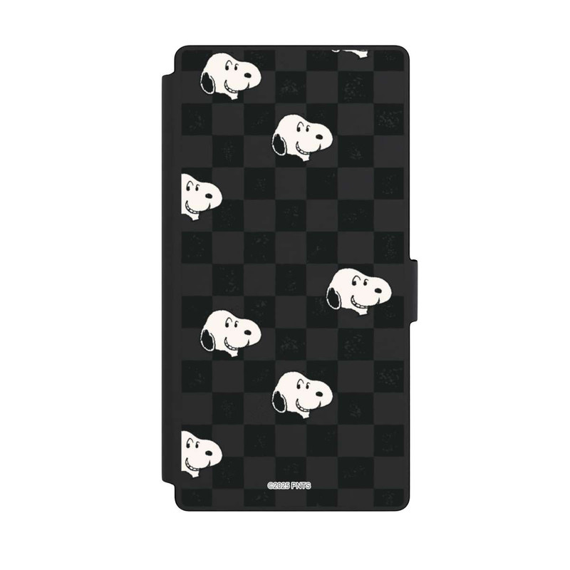 Galaxy S23 Ultra NIVOflip Snoopy Checked Pattern