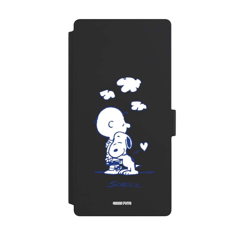 Galaxy S23 Ultra NIVOflip Peanuts Charlie Brown Snoopy Hug Transparent