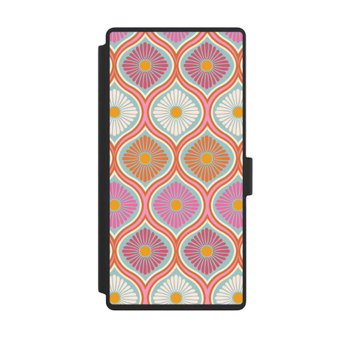 Samsung Galaxy S23 Ultra NIVOflip Groovy 70s Retro Mod Flower Power