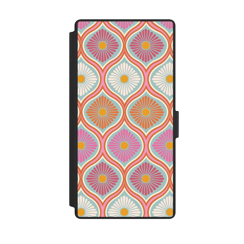 Galaxy S23 Ultra NIVOflip Groovy 70s Retro Mod Flower Power