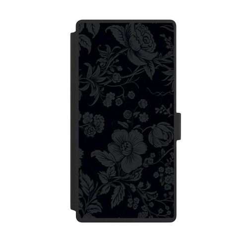 Samsung Galaxy S23 Ultra NIVOflip Dunkle Blumen Vintageoptik
