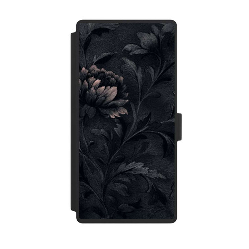 Samsung Galaxy S23 Ultra NIVOflip Dunkles Blumenmuster Vintage