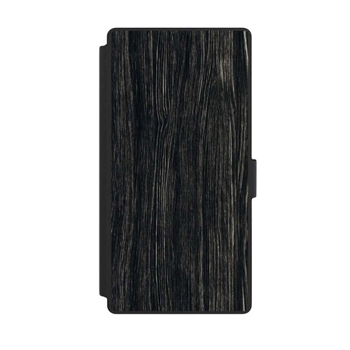 Samsung Galaxy S23 Ultra NIVOflip Dunkle Holzstruktur