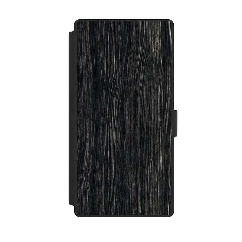 Galaxy S23 Ultra NIVOflip Dunkle Holzstruktur