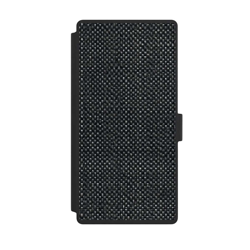 Galaxy S23 Ultra NIVOflip Tissu Noir Abstrait