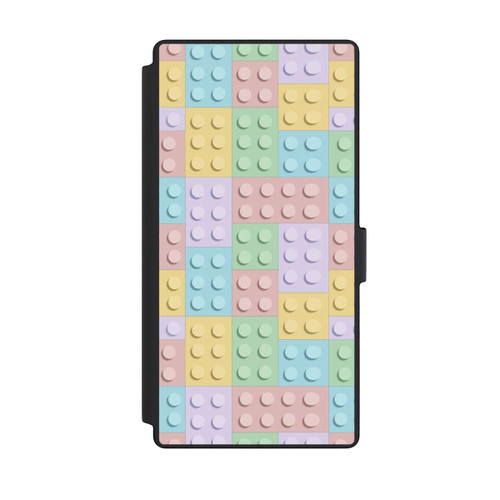 Samsung Galaxy S23 Ultra NIVOflip Buntes Blockmuster