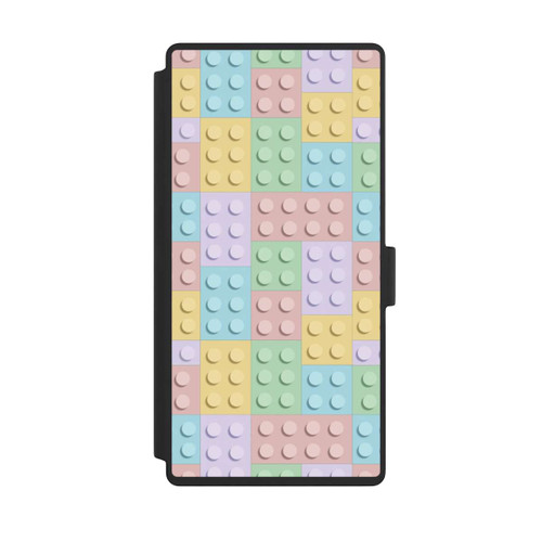 Samsung Galaxy S23 Ultra NIVOflip Buntes Blockmuster