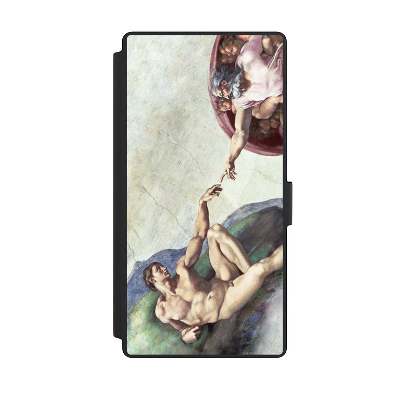 Galaxy S23 Ultra NIVOflip Michelangelo Buonarroti Erschaffung von Adam