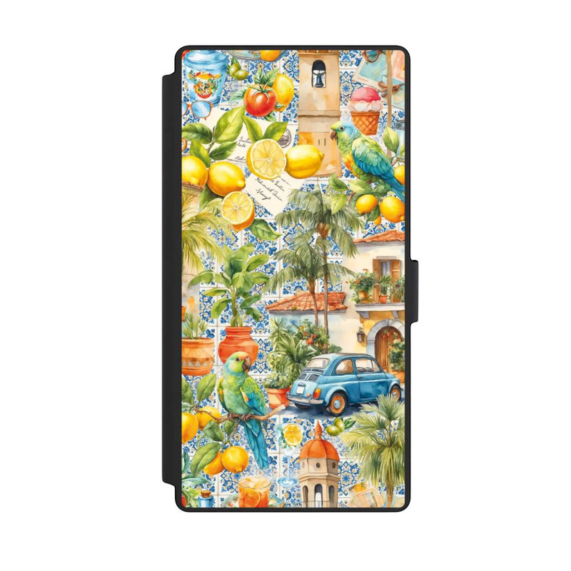 Galaxy S23 Ultra NIVOflip Whimsica Italian Travel Memories Mit KI