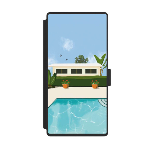 Samsung Galaxy S23 Ultra NIVOflip California Backyard by Roberta Murray