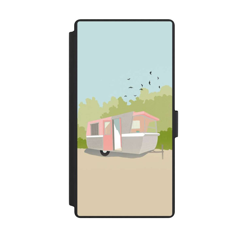 Galaxy S23 Ultra NIVOflip Retro Glamping by Roberta Murray