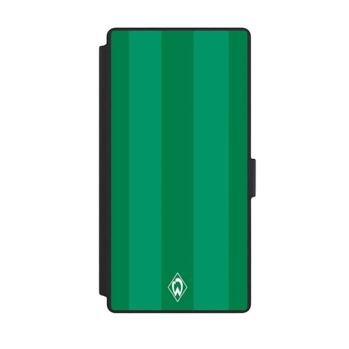Samsung Galaxy S23 Ultra NIVOflip Werder Bremen Grün gestreift