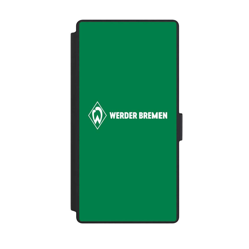 Galaxy S23 Ultra NIVOflip Werder Bremen Schriftzug Raute Grün