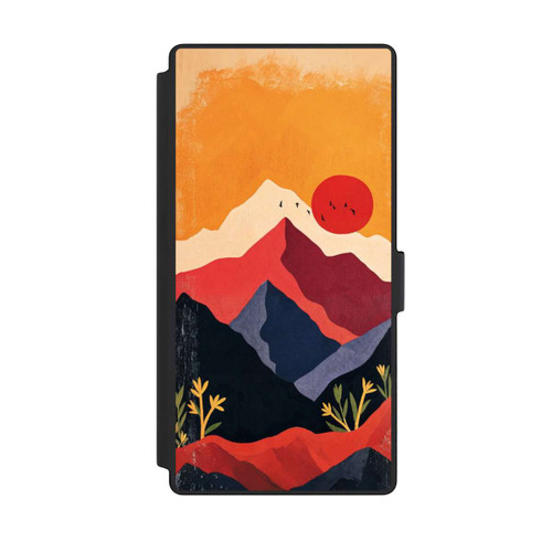 Samsung Galaxy S23 Ultra NIVOflip Les Alpes En Rouge