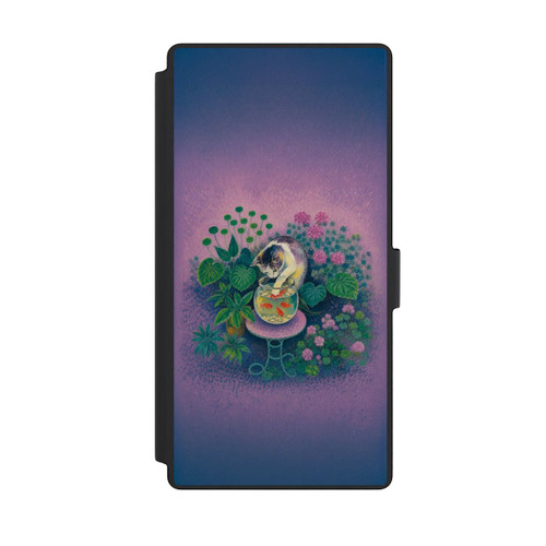Samsung Galaxy S23 Ultra NIVOflip Poisson rouge de Matisse avec chat pêcheur avec l'IA