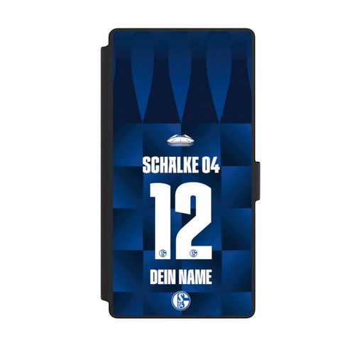 Samsung Galaxy S23 Ultra NIVOflip Schalke 04 Trikot Personalisierbar 26-27