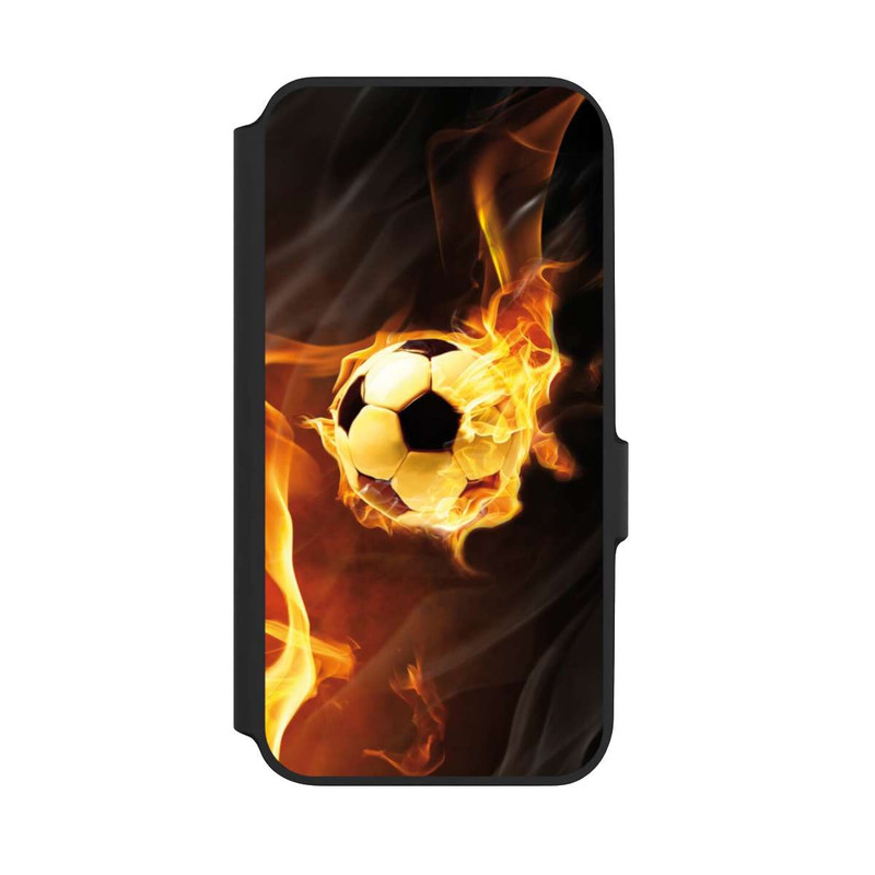 Galaxy A54 5G NIVOflip Fußball in Flammen