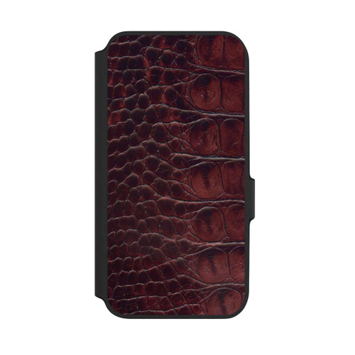 Samsung Galaxy A54 5G NIVOflip Cuir de Crocodile