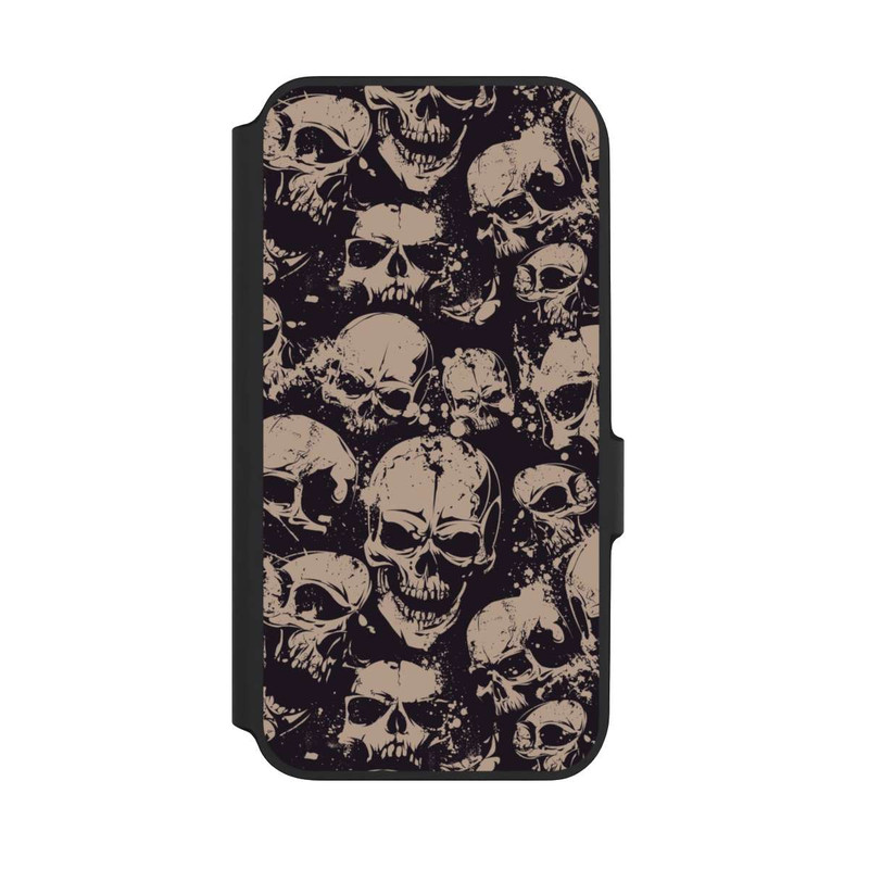 Galaxy A54 5G NIVOflip Halloween Totenköpfe
