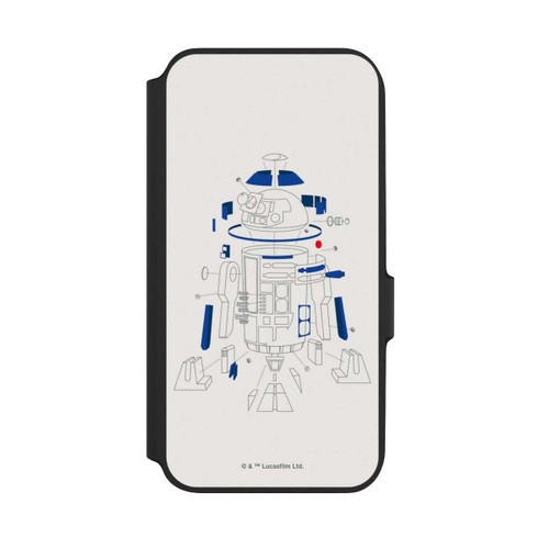 Samsung Galaxy A54 5G NIVOflip R2D2 Exploded Drawing - StarWars 8