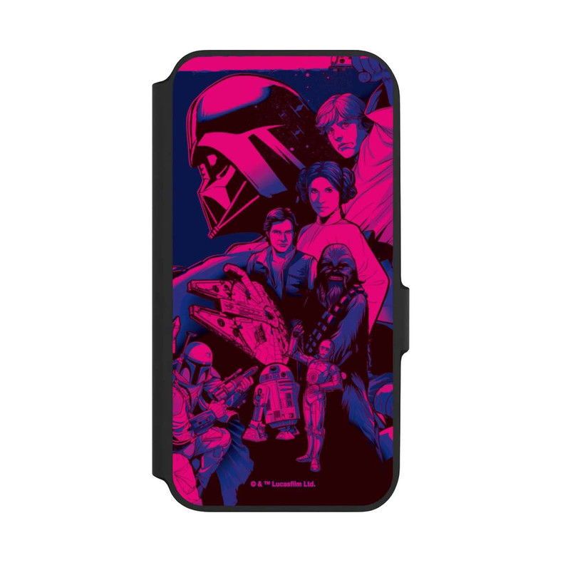 Galaxy A54 5G NIVOflip StarWars Charaktere - Ultraviolet