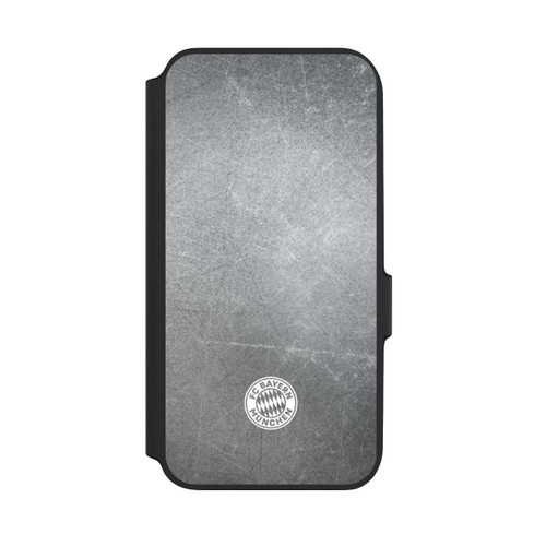 Samsung Galaxy A54 5G NIVOflip Classic FCB Logo Small - White on Metal Look