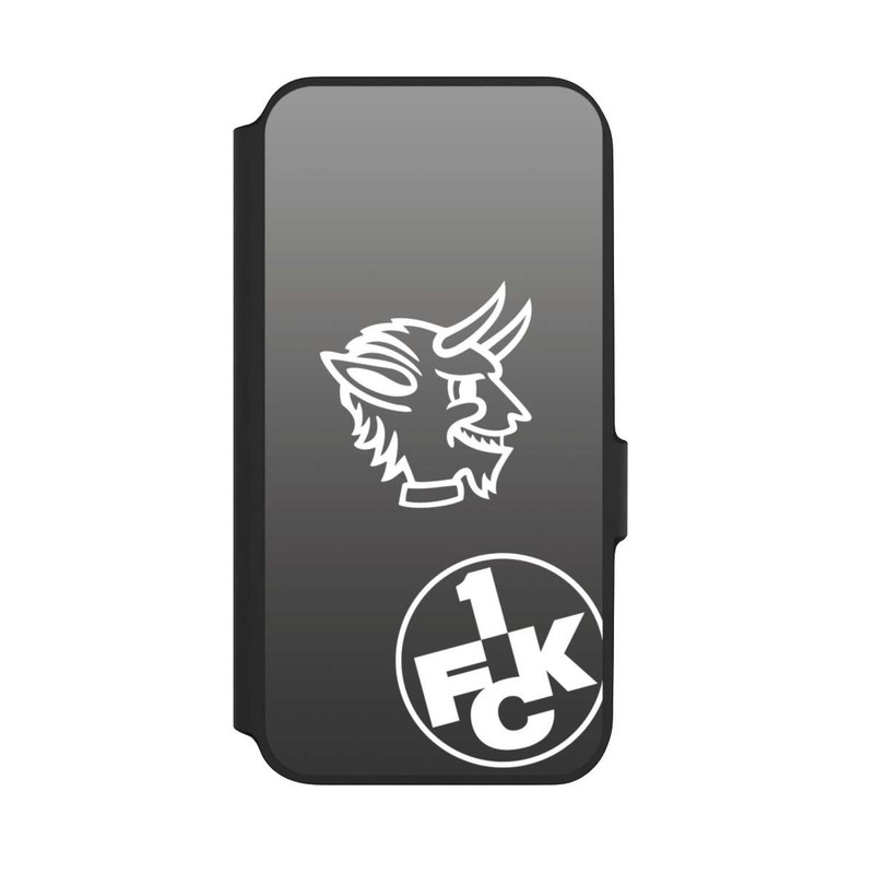 Galaxy A54 5G NIVOflip Teufelskopf FCK auf Schwarz