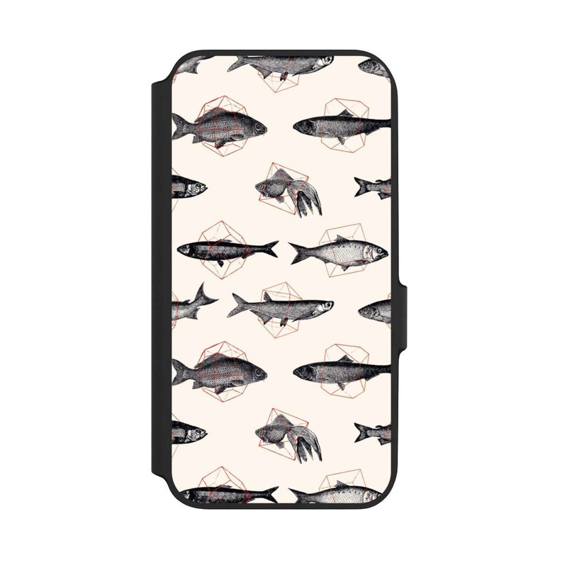 Galaxy A54 5G NIVOflip Fische in Geometrie
