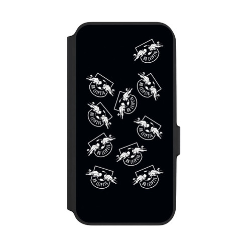 Samsung Galaxy A54 5G NIVOflip Logos RB Leipzig Weiß auf Schwarz