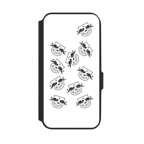 Samsung Galaxy A54 5G NIVOflip Logos RB Leipzig Schwarz auf Weiß