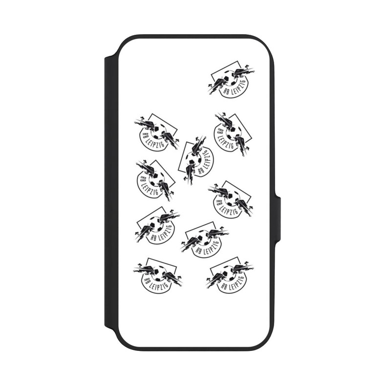 Galaxy A54 5G NIVOflip Logos RB Leipzig Schwarz auf Weiß