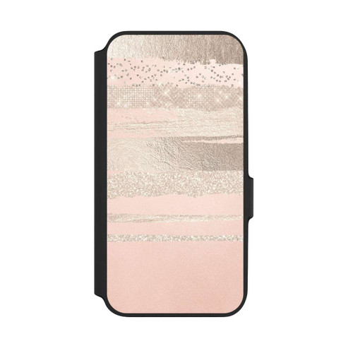 Samsung Galaxy A54 5G NIVOflip Glitter Layers (Rosé/Silver) Glitterlook