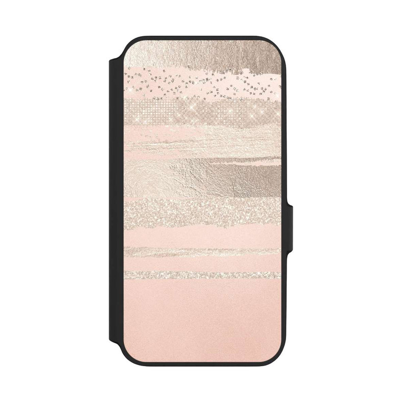 Galaxy A54 5G NIVOflip Glitter Layers (Rosé/Silver) Glitterlook
