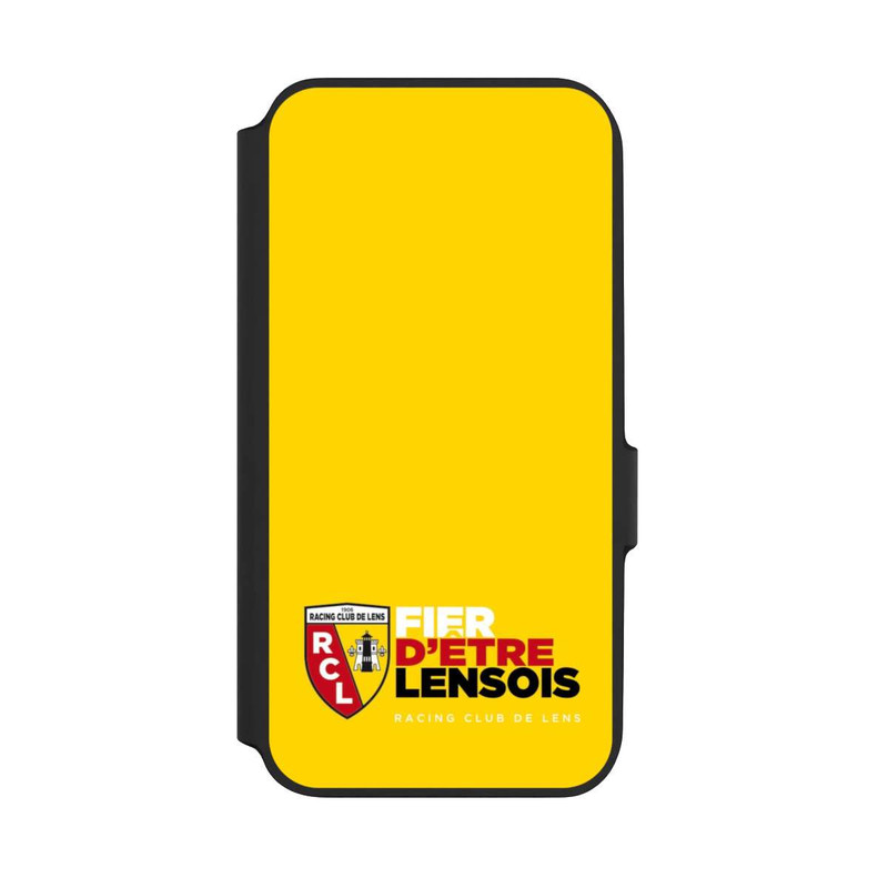 Galaxy A54 5G NIVOflip Fond Logo RCL Jaune