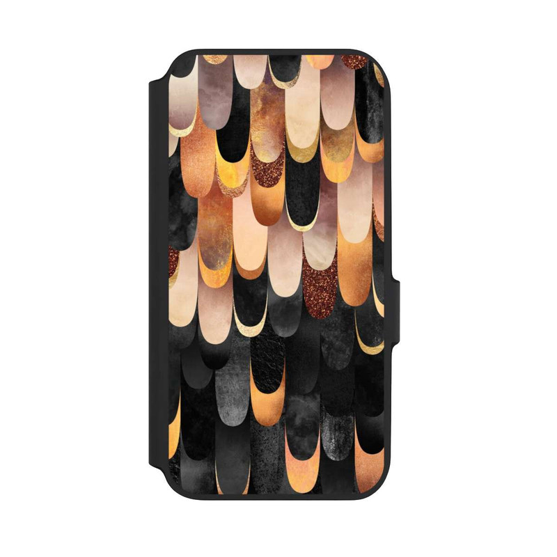 Galaxy A54 5G NIVOflip Gefiedertes Kupfer und Schwarz