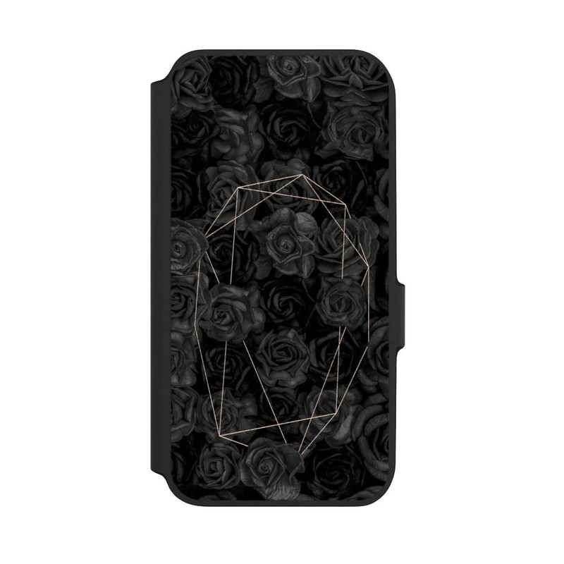 Galaxy A54 5G NIVOflip Schwarze Rosen