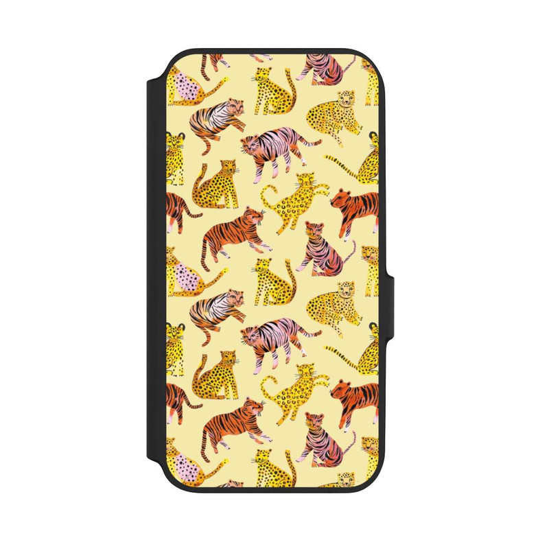 Galaxy A54 5G NIVOflip Tiger und Leoparden Savannah