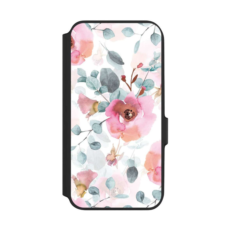 Galaxy A54 5G NIVOflip Aquarell Blumentapete