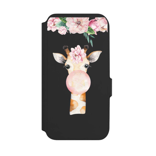 Samsung Galaxy A54 5G NIVOflip Cute Giraffe with Chewing Gum