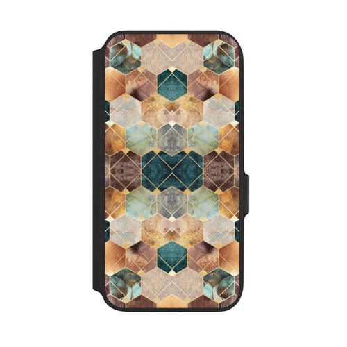Samsung Galaxy A54 5G NIVOflip Natural Hexagons And Diamonds