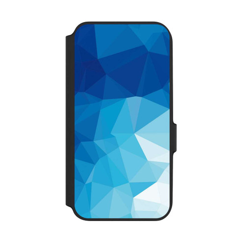 Samsung Galaxy A54 5G NIVOflip Polygonales blaues Mosaik