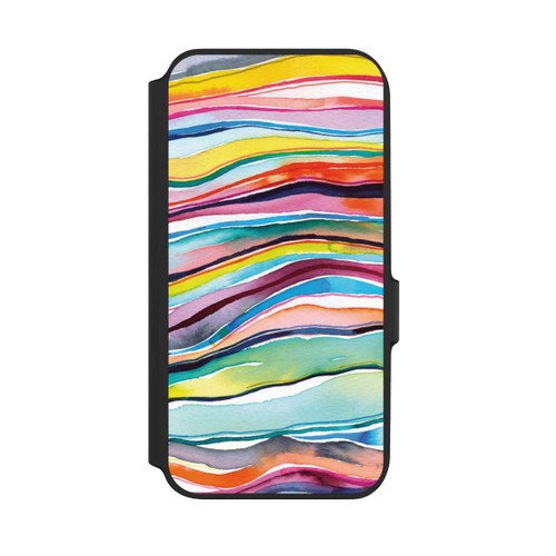 Samsung Galaxy A54 5G NIVOflip Watercolor Agate Layers