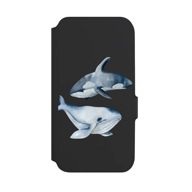 Galaxy A54 5G NIVOflip Whales transparent