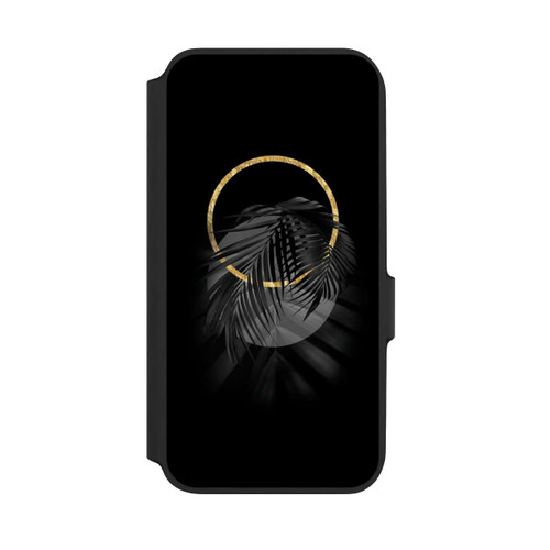 Samsung Galaxy A54 5G NIVOflip Feuille tropicale noire