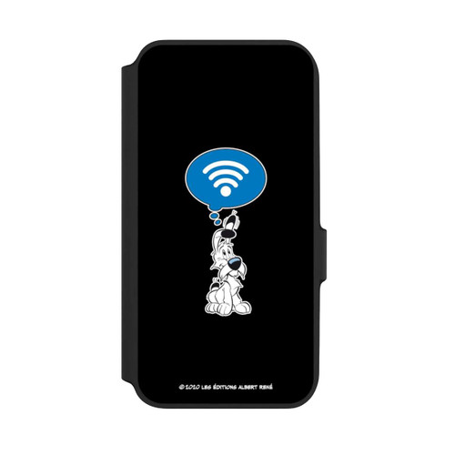 Samsung Galaxy A54 5G NIVOflip Idéfix WI-FI Sur Fond Noir