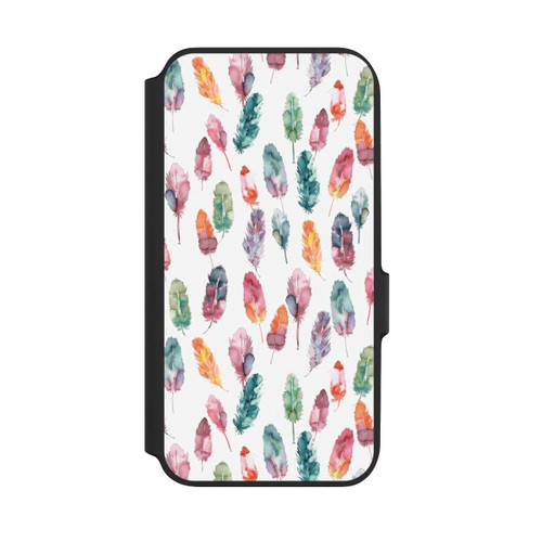 Samsung Galaxy A54 5G NIVOflip Boho Watercolor Feathers